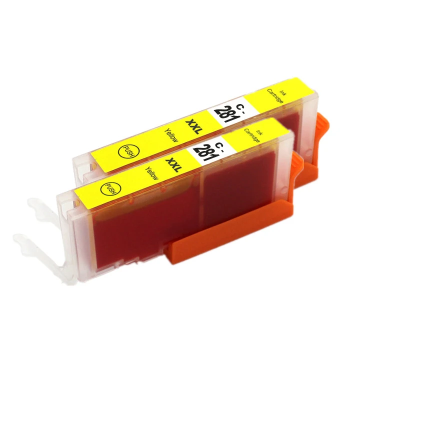 Heroink 5 шт в упаковке чернила для канона Pgi 280 xxl CLI 281 Pixma Ts6120 Ts9120 TS8120 Tr7520|Чернильные