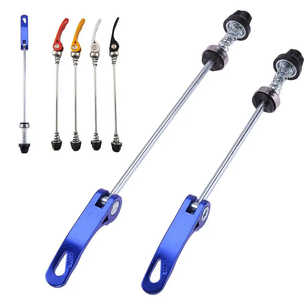 Bike Skewer Set Aluminum alloy Cycling 145mm*185mm 2pcs 1 Pair Parts Durable