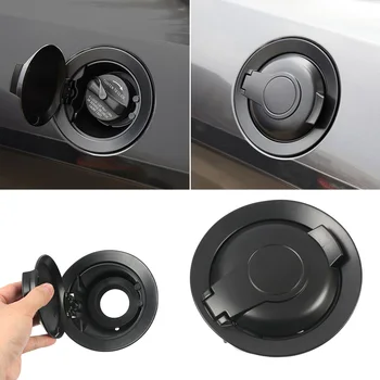 

Car Gas Cap Gas Cap Cover Door Plastic Black Accessory Parts Replacement