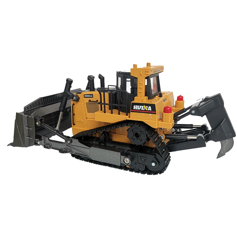 Huina Car Toy 1:16 RC Tractor Shovel Earthmover Heavy Bulldozer Tractor Truck Model Toys for Boys Kids Gift 3