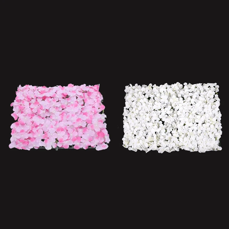 Promotion! 2Pcs Noble Carpet Type Hydrangea DIY Wedding Setting Wall Decoration Road Led Flower T Stage Decoration Photo Backgro