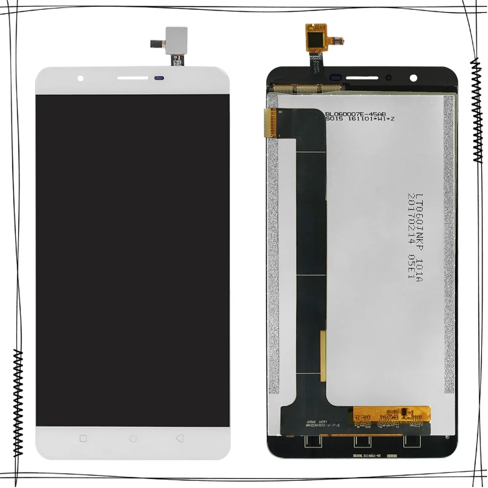 

Black/White 6.0'' Tested Well For Oukitel U16 Max LCD Display Touch Screen Assembly Repair Part