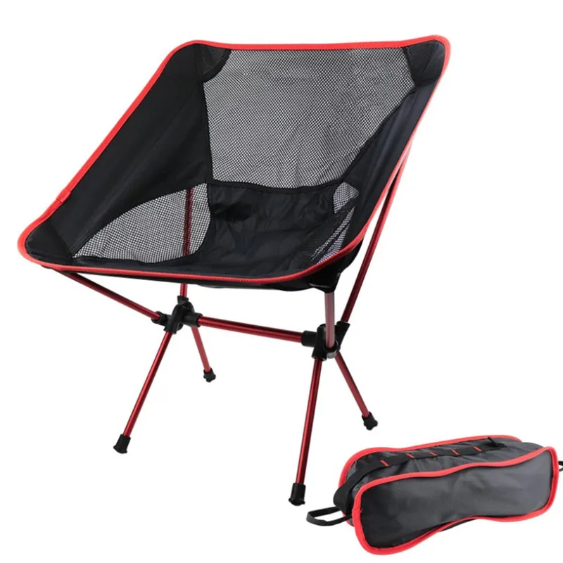 Silla de camping plegable silla con retención bolso para Outdoor 