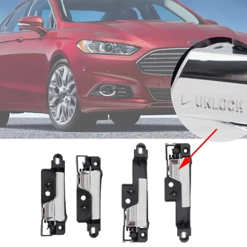 

4Pcs 6E5Z5422600AA Chrome Interior Door Handle for Fusion FD-2929 Mondeo Handle