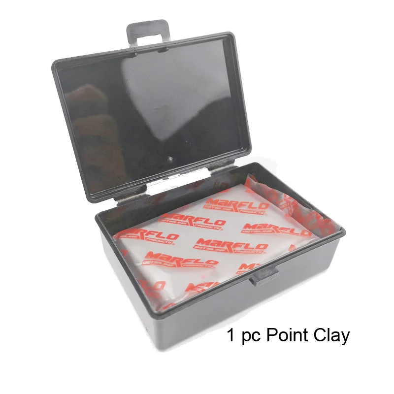 1pcs Point Clay Marflo Point Magic глиняный брусок 100 г более эффективный для повторного воздействия загрязнений на краску автомобиля - Цвет: 1pcs Point Clay