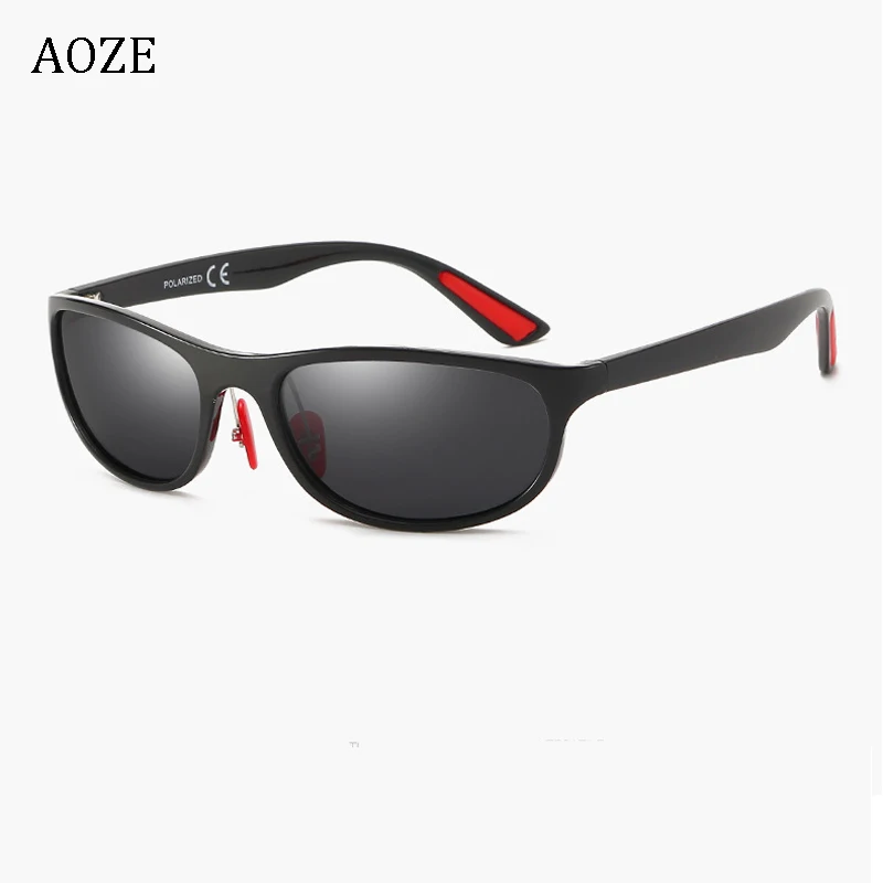 Men Driving TR90 Goggles Polarized Sunglasses Outdoor Sports Sunglasses Brand Fashion Design Sunglasses Vintage Sunglasses UV400