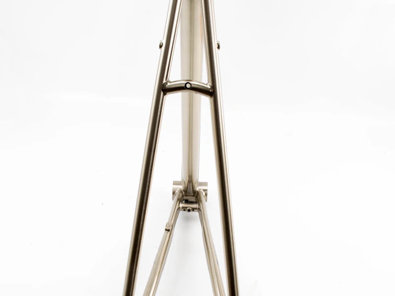 Хромированная молибденовая стальная дорожная велосипедная Рама с вилкой 700C дисковый тормоз, рама для шоссейного велосипеда, классический ретро дорожный велосипед