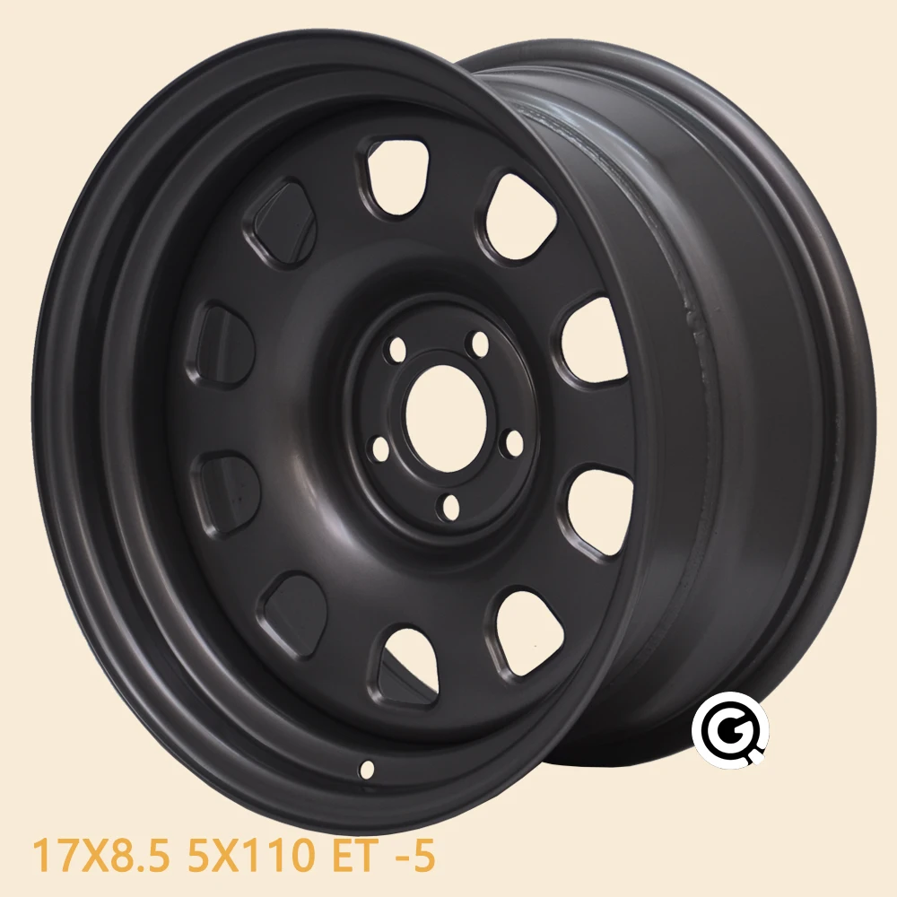 17 дюймовые стальные колеса 17X8.5J 5 отверстий 5X110 офсет компасов автомобильные