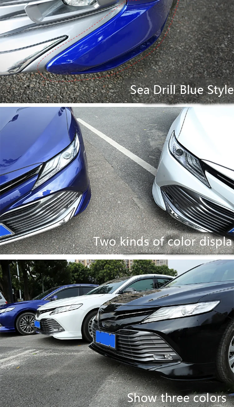 Подходит для Toyota Camry- Передняя угловая версия автомобиля угловая защита переднего бампера анти-столкновения анти-очистка полосы
