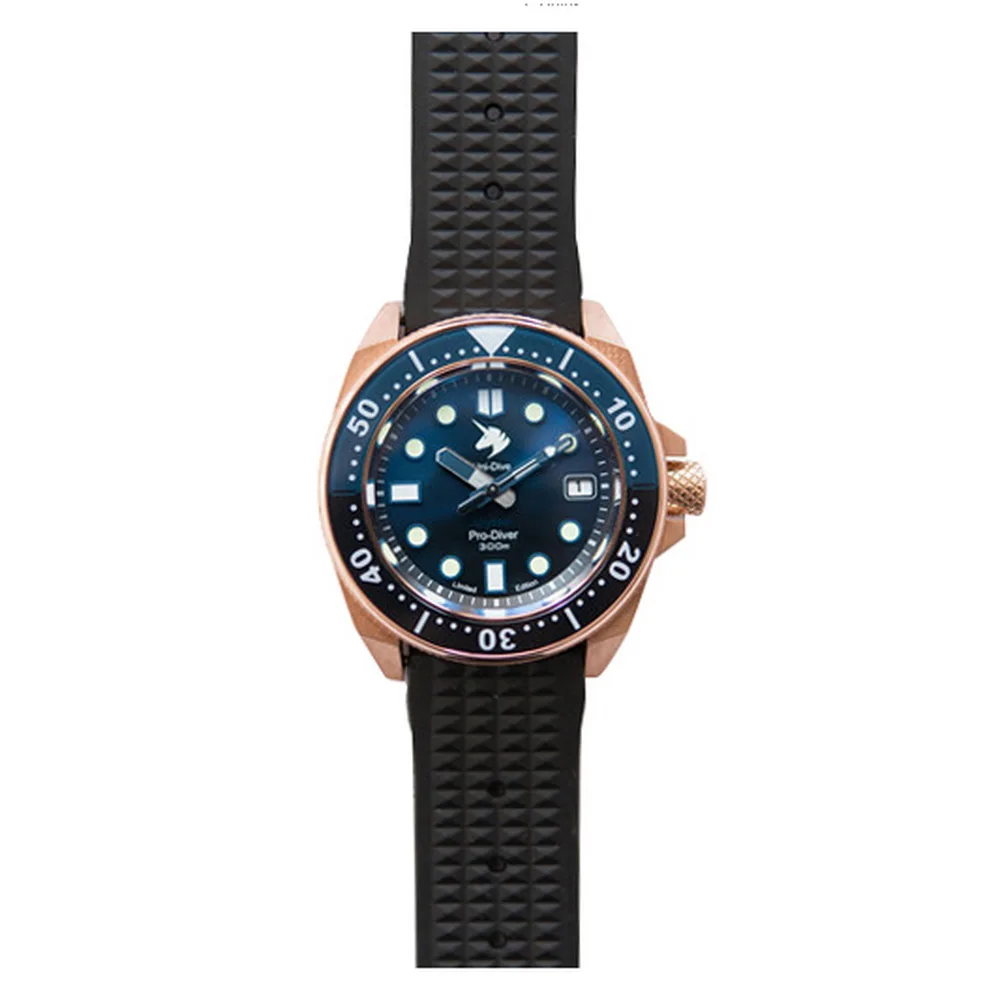 

PROXIMA Mens Diver Watches,Bronze Men Automatic Watch Luxury 300m Waterproof Mechanical Wristwatch Luminous Sapphire Mirror NH35