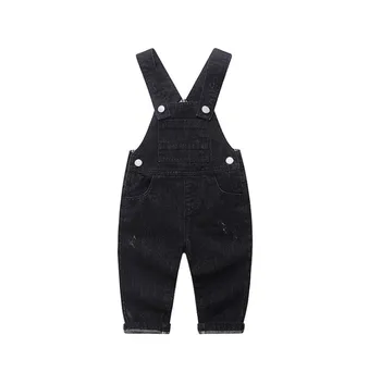 

80-100cm height new 2020 spring boys denim overall 1pc kids boy spring autumn bodyjump baby girl overall kids jeans