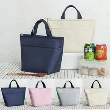 

Portable Lunch Bag Insulation Thermal Waterproof Oxford Food Container Tote Handbag Lunch Bags Picnic Bags School Food Lunchbox