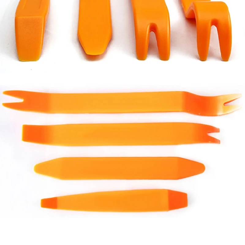 

4pcs Car Radio Door Body Clip Panel Trim Dash Audio Kit Removal Tool Z6F3 disassembly tool set Car Accessories Auto Products