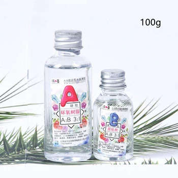 

Coating Crystal Fast Curing Bar Bright Wood Tabletop Jewelry Making Epoxy Resin Professional DIY Craft Clear Solvent Hard Glue