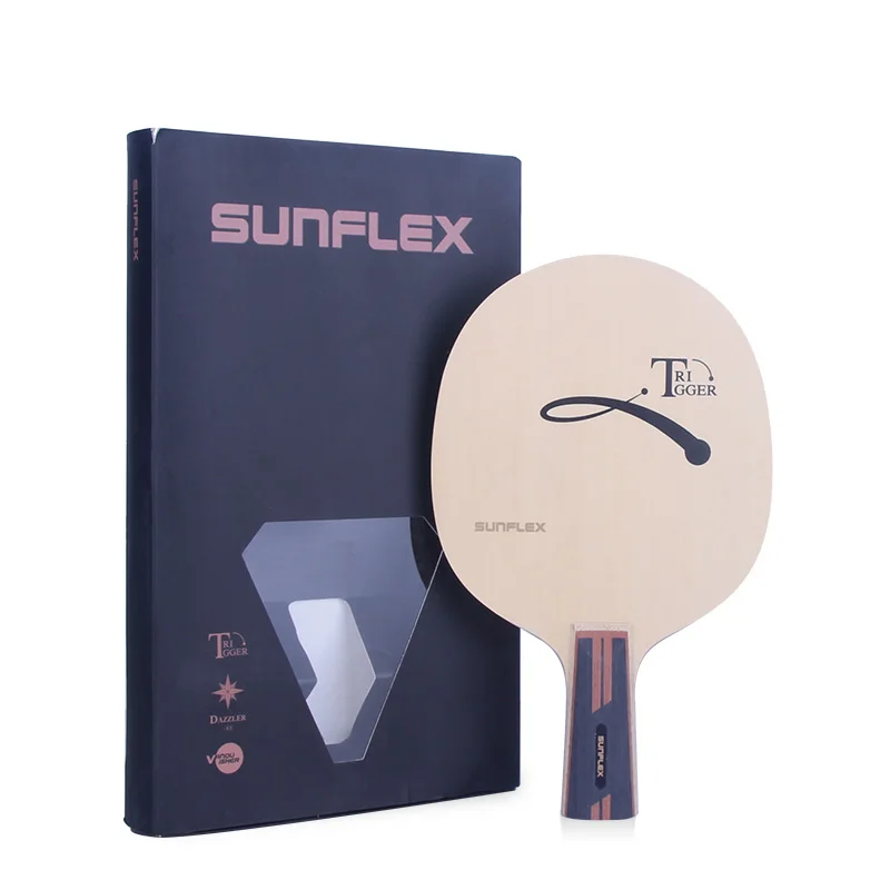Ракетка для настольного тенниса SUNFLEX TRIGGER TNT UD 5 слойная деревянная ракетка с