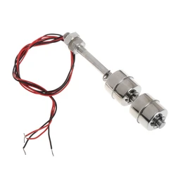 69HF 220V 10W 100mm Float Switch Auto Tank liquid Water Level Sensor Stainless Steel