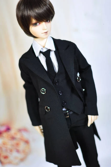 1/4 1/3 BJD кукольная одежда костюм пальто+ жилет+ брюки+ рубашка+ шляпа для BJD/SD аксессуары HID ID72 uncle. Без куклы, обуви, парика