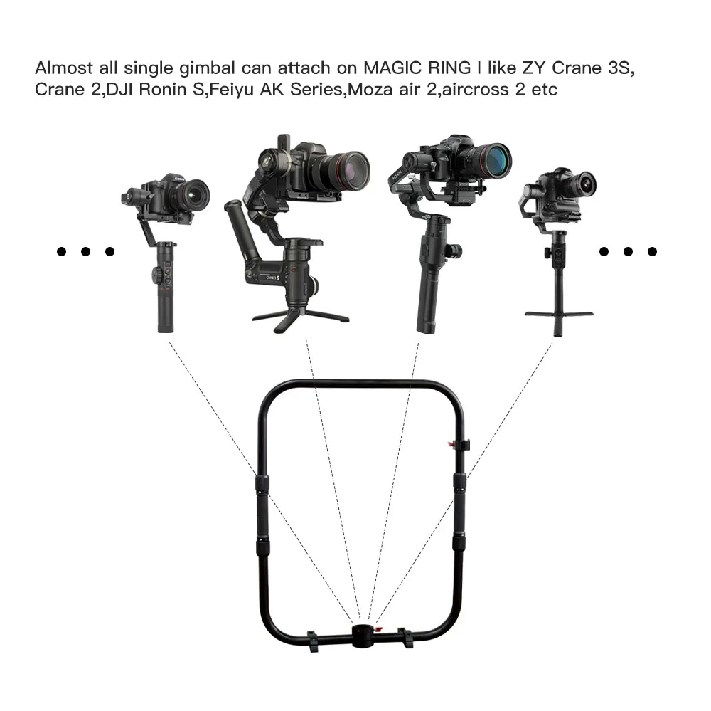 Волшебное кольцо I Handeld RING с адаптером ARRI для стабилизатора одной ручкой ZHIYUN CRANE 3S
