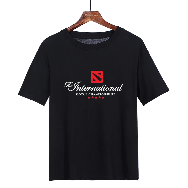  Defense of the Ancients T Shirt Men DOTA 2 T-Shirt Multiplayer Game Mens tshirt Cotton Homme Tops T