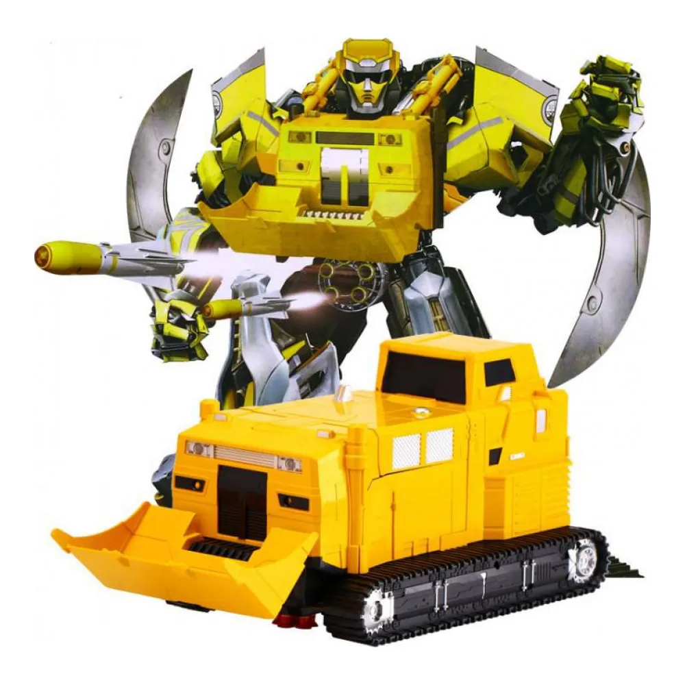 Радиоуправляемый трансформер MZ Model бульдозер стреляющий присосками 1:14 2.4G |