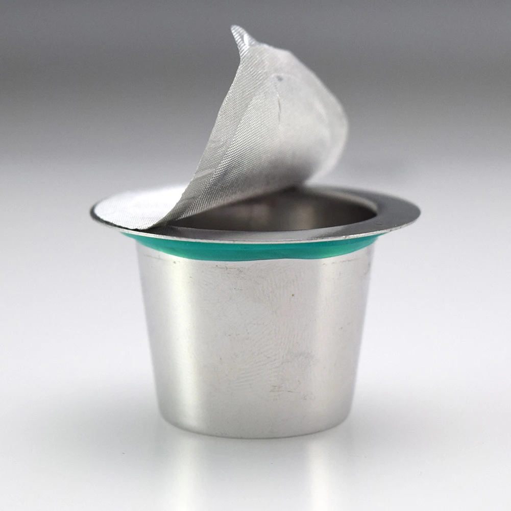 100Pcs/Pack Disposable Eco Friendly Cafe Tools Durable Capsule Cup Aluminum Foil Coffee Maker Self Adhesive Sealed Film Kitchen