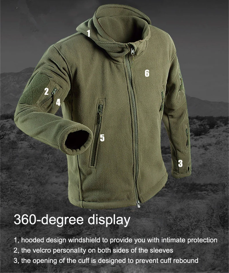 Нейтральное утолщенное теплое пальто флисовая куртка для пешего туризма альпинизма куртка Мягкая оболочка Тактическая Военная куртка мужская ветровка