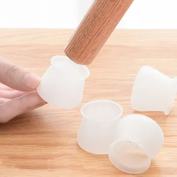 

Bottom Feet Table Furniture Cover Caps Pads Protection Mute Legs Silicone slip Protectors Universal Floor Mat Foot Chair Set
