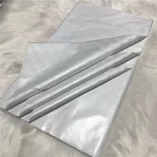 Белая кружевная ткань высокого качества bazin riche gerzner nouveau хлопок, вышитая ткань, гипюровое парчовое кружево, 5 ярдов/партия