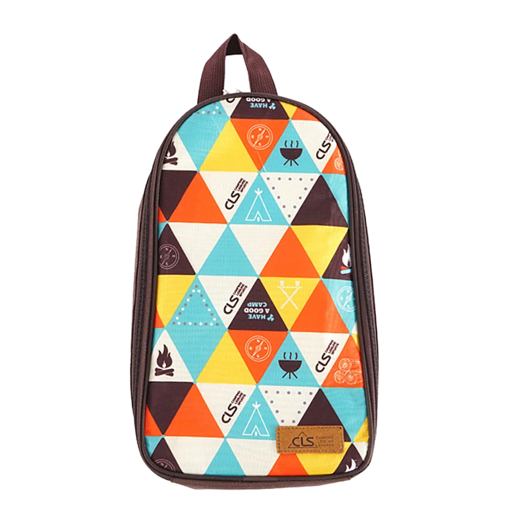 Billige Camping Kochgeschirr Küche Kochen Utensil Veranstalter Tragbare BBQ Lagerung Tasche Rucksack Lager Kochen Liefert