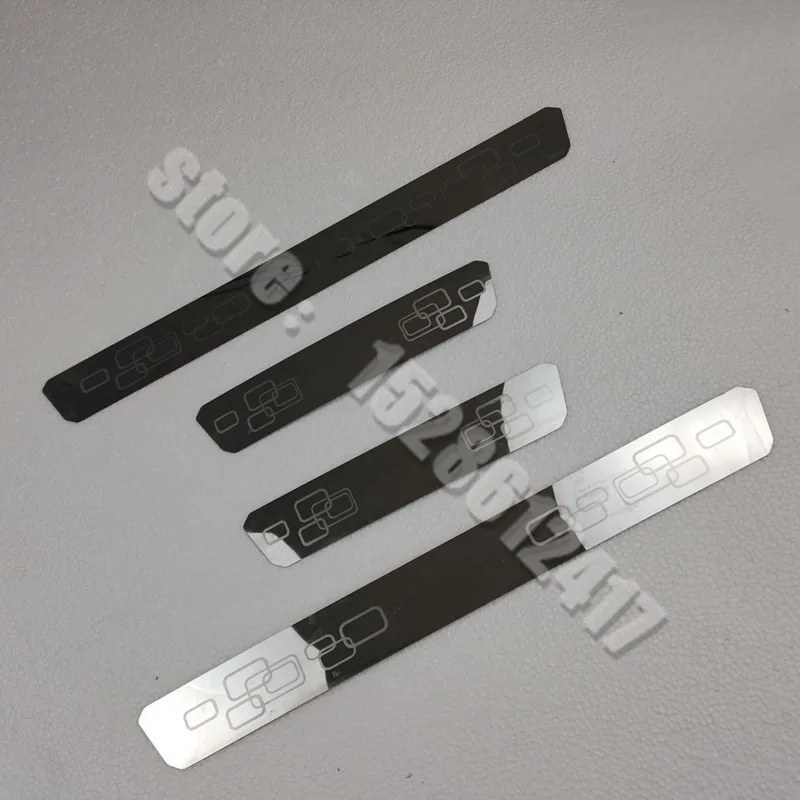 Car Accessories Citroen C3 C5 Aircross C4 Picasso Door Sill Scuff Plate Protector Stainless Steel Kick Pedal Styling Sticker car door moulding trim