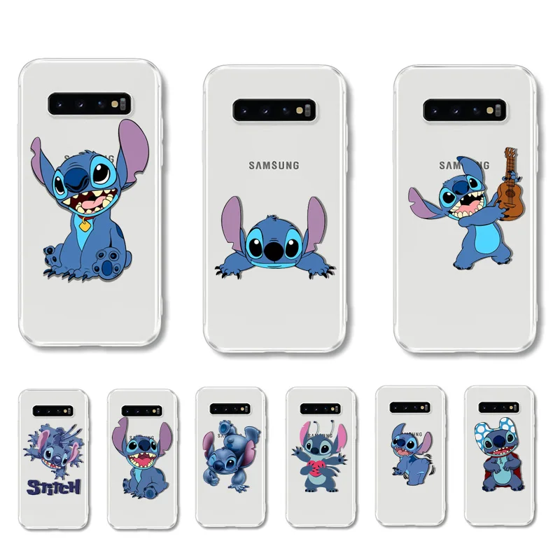 

Yinuoda Stitch Luxury High-end phone Accessories case for Samsung S10 S6 S6 edge S7 edge S8 Plus S9 Plus Coque Shell