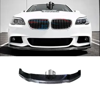 

F10 MT A Style Car Styling High Quality Carbon Fiber Auto Car Front lip Aprons Splittter For BMW F10 5 Series Car Body Kit