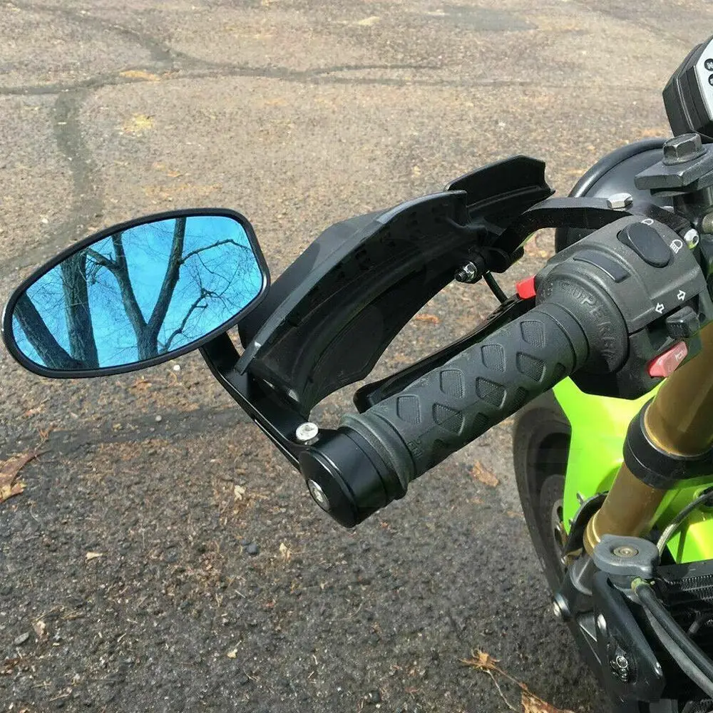 Espejos retrovisores con manillar de "para motocicleta Honda Street Fighter espejo lateral espejos retrovisores|Palanca de ventana de bobinado de - AliExpress
