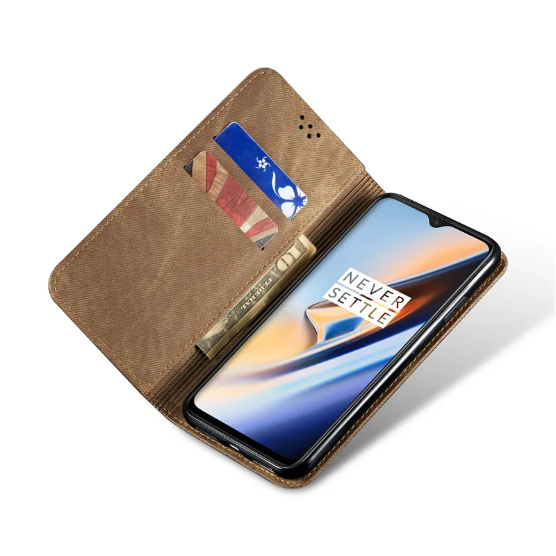 Для oneplus 7T чехол для oneplus 7T Pro роскошный Джинсовый чехол для телефона для oneplus 7t чехол для 1+ 7T чехол Coque Fundas oneplus 7T