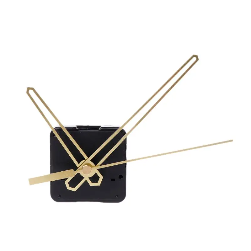 DIY Quartz Clock Movement Mechanism Non Ticking DIY Wall Clock Mechanisms with Hands Set for Repair Parts Replacement 