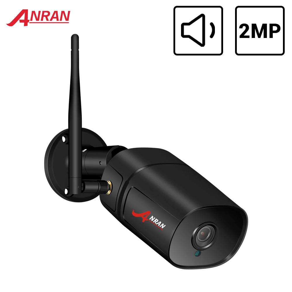 ANRAN 1080P IP Camera Wifi HD Outdoor Infrared Night Vision Security Camera Two Way Audio Wireless Video Surveillance Camera