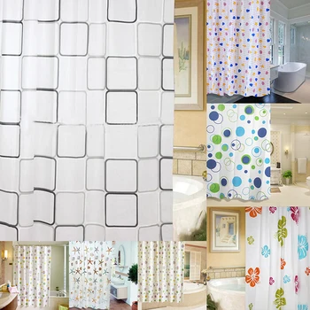 

Modern Shower Curtain Starfish Partition Waterproof Mildew PEVA Curtain
