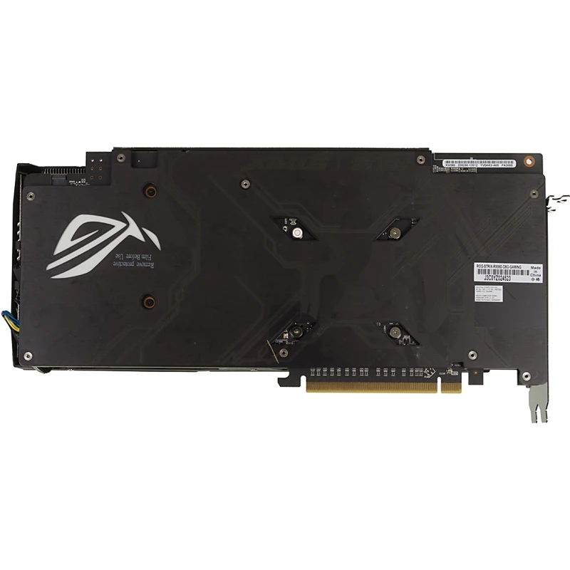 Видеокарта ASUS AMD Radeon RX 580, ROG-STRIX-RX580-O8G-GAMING, 8Гб, GDDR5, OC, Ret