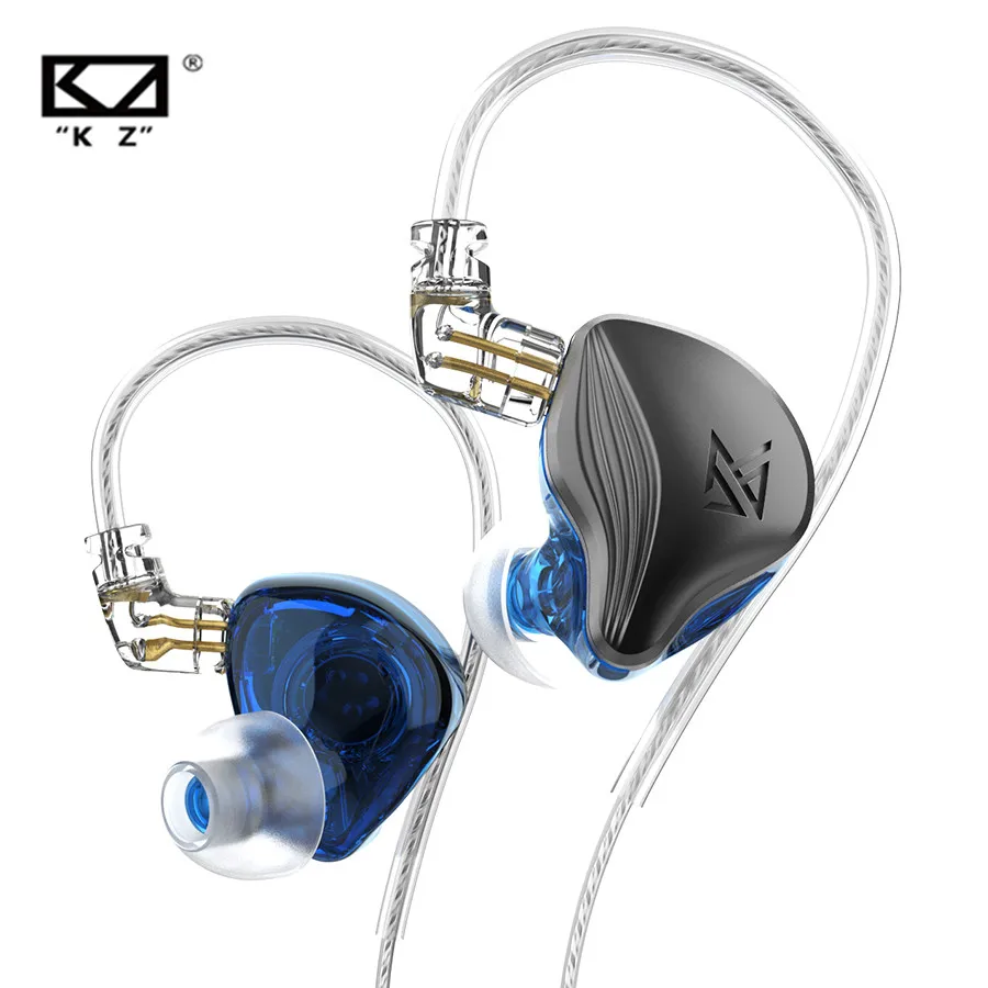 Новые KZ ZEX гибридные наушники со статическим динамическим приводом HIFI с басами