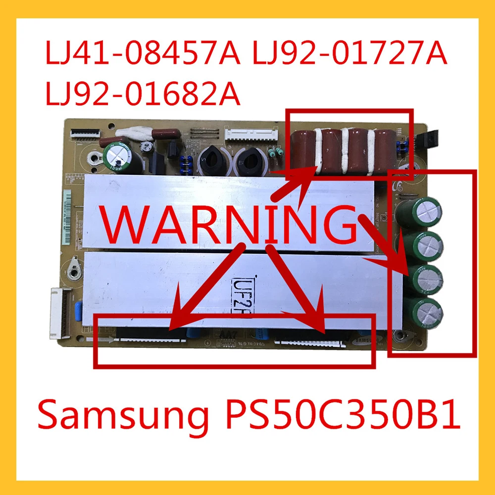 LJ41 08457A LJ92 01727A 01682A питания Поддержка печатной платы для Samsung PS50C350B1 ТВ оригинальный