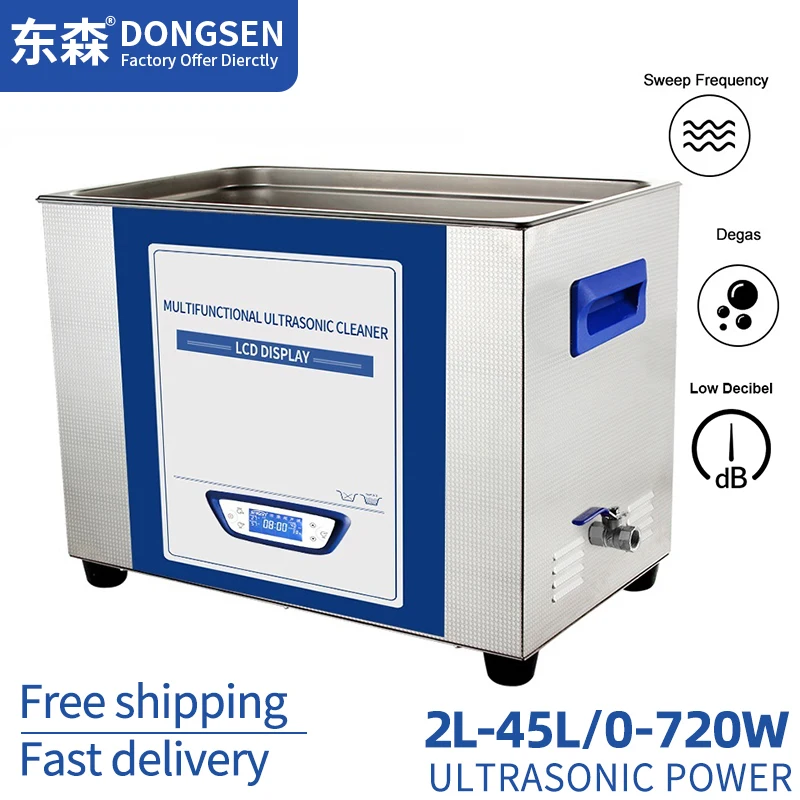 45L 30L 22L Industrial Ultrasonic Cleaner 2L 6L 3L PCB Board Engine