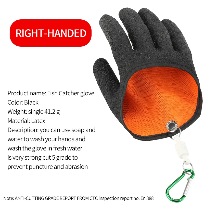 Fishing Gloves Protect Hand from Puncture Scrapes Fisherman Professional  Catch Fish Magnet Release Fishing Catching Gloves - AliExpress