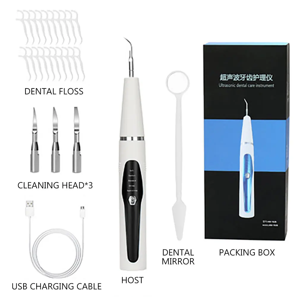 Home Ultrasonic Calculus Remover Dental Scaling Electric Portable