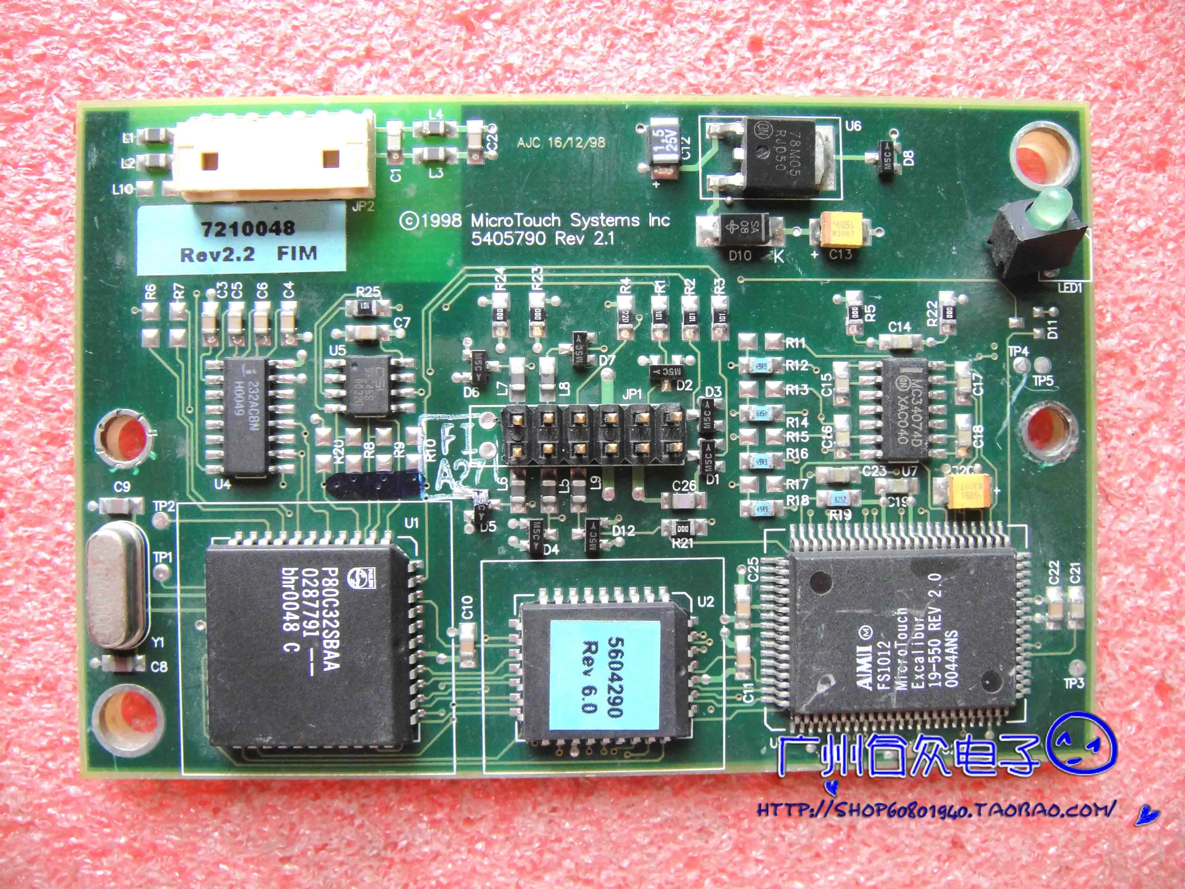 Карта управления сенсорным экраном Microtouch Systems Inc 5405790 Rev 2 1|Мониторы| |