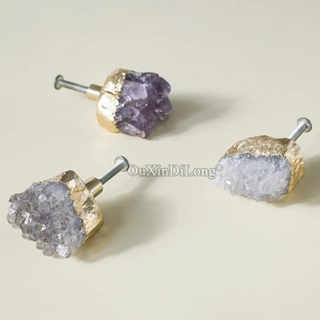 

New Arrival 10PCS European Brass+Crystal Cabinet Door Handles Cupboard Wardrobe Drawer Kitchen Wine Cabinet Pulls Handles&Knobs