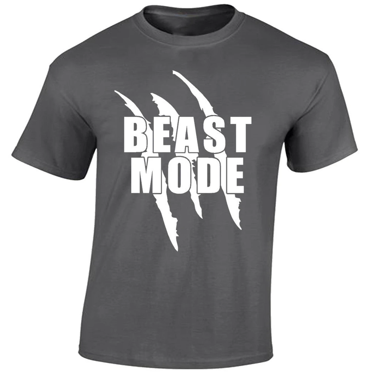 Beast Mode camiseta para hombre, camiseta, levantamiento de gimnasia, entrenamiento, Fitness, culturismo, Top, deportiva, camiseta AliExpress