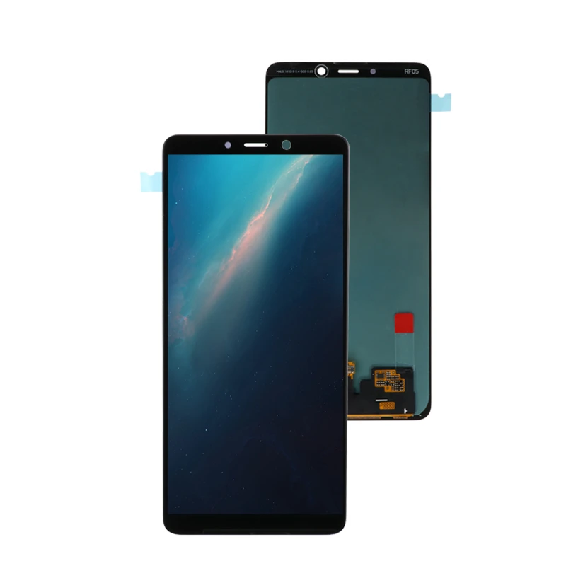 Супер Amoled lcd 6," экран для samsung A9 A920 ЖК-дисплей в сборе сенсорный экран дигитайзер для Galaxy A920 A9 с рамкой