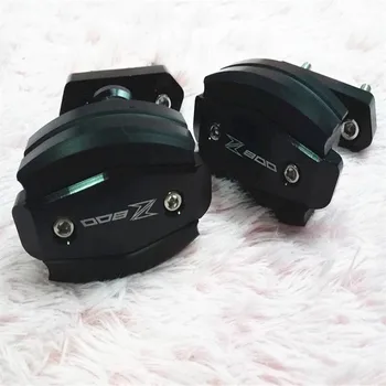 

For kawasaki z800 2013 2014 2015 Nuova moto accessories ricambi cnc copertura motor paratelaio crash protector in alluminio