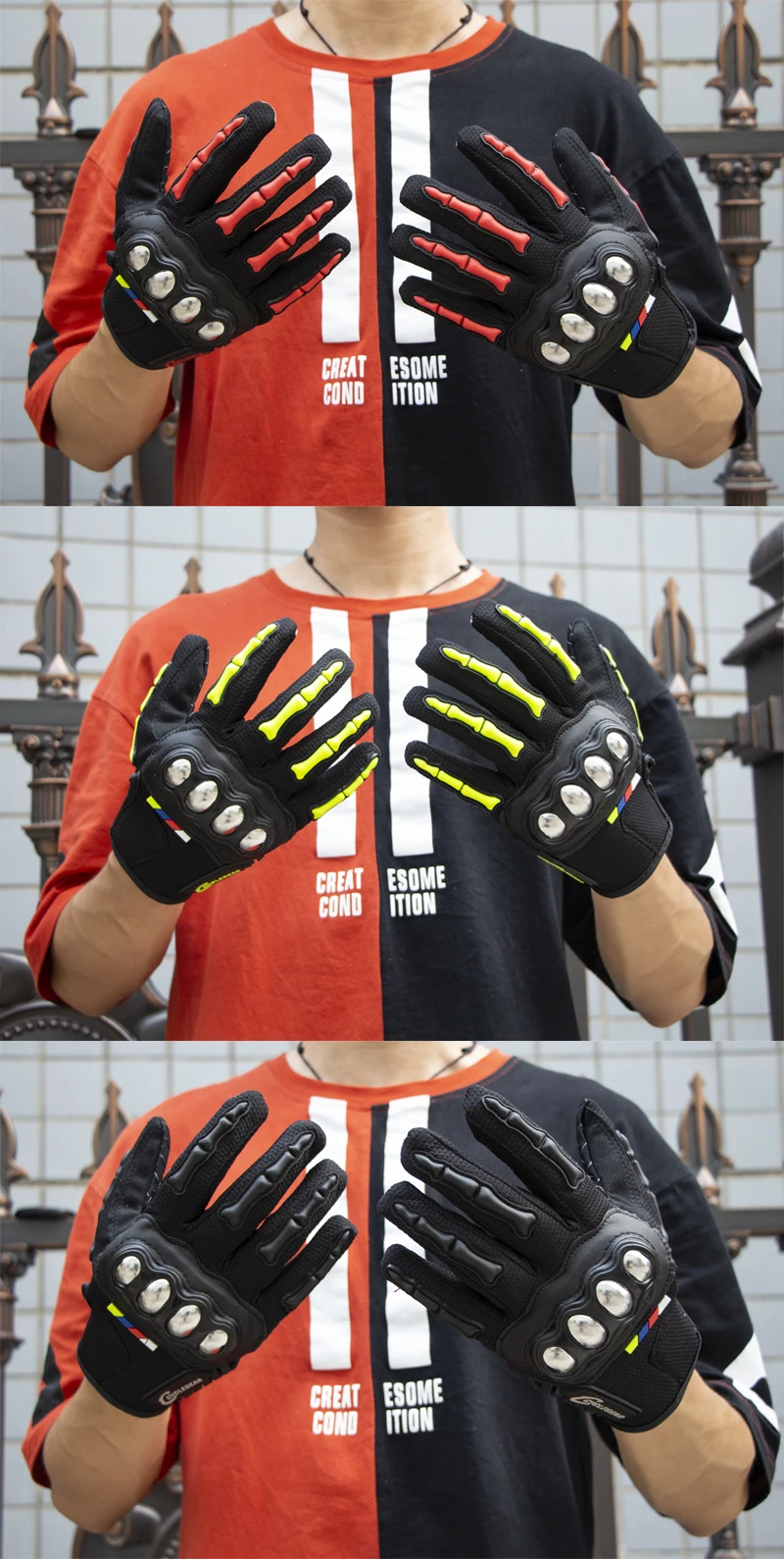 Мотоциклетные внедорожные перчатки для горного велосипеда повседневные спортивные перчатки с сенсорным экраном CG667