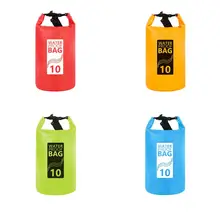 5L/10L Outdoor Waterproof Dry Bags Portable Rafting Diving Dry Bag Sack PVC Swimming Bags For River Trekking